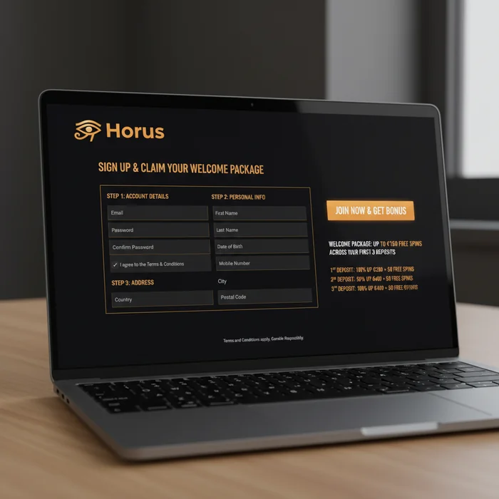 Horus Casino Signup